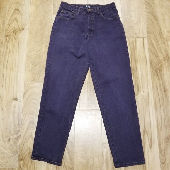 Vintage GAP Jeans Size 10 Classic Fit High Rise Mom Jean Style Made USA 30x29 - Picture 1 of 12
